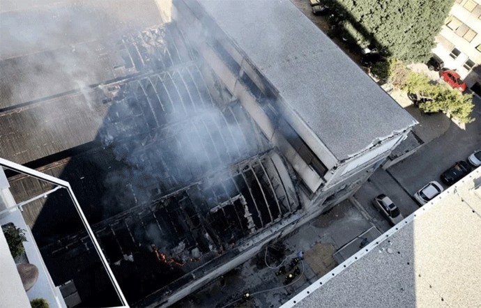 (VIDEO) Split: Izbio požar u skladištu Slobodne Dalmacije Foto: Dalmacija Danas, Ivo Cagalj/PIXSELL