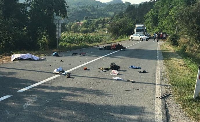 Motociklista poginuo na putu Bijelo Polje-Berane Foto: Standard