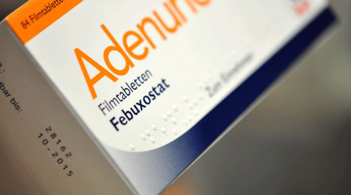 Izbjegavati liječenje srčanih bolesnika lijekom Adenuric Izbjegavati liječenje srčanih bolesnika lijekom Adenuric