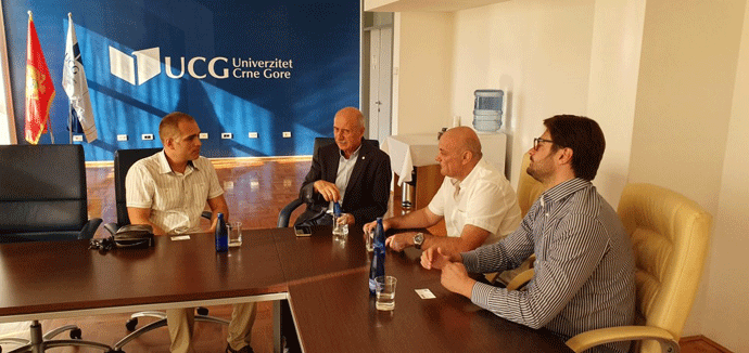 Potpredsjednik FISU i EUSA u posjeti UCG Potpredsjednik FISU i EUSA u posjeti UCG