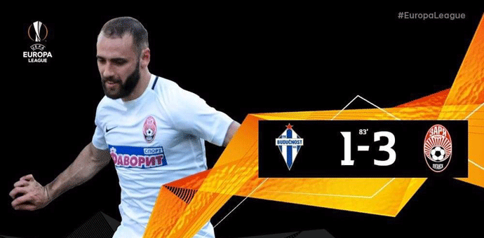 Budućnost poražena od Zarje pod Goricom Budućnost poražena od Zarje pod Goricom