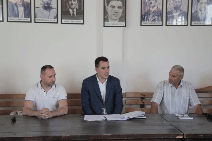 Vuković: Auto-put najveći razvojni zamajac sjevernih mjesnih zajednica Podgorice Foto: PG Biro