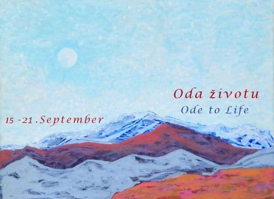 Festival "Oda životu" od 9. do 23. septembra u više gradova CG Festival "Oda životu" od 9. do 23. septembra u više gradova CG