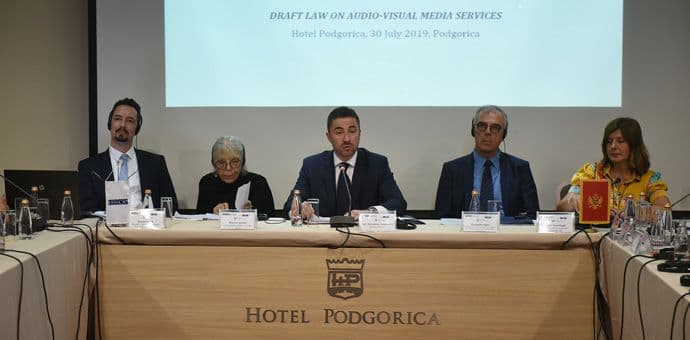 Bogdanović: Nacrt zakona u skladu s visokim međunarodnim standardima Foto: gov.me/B. Ćupić