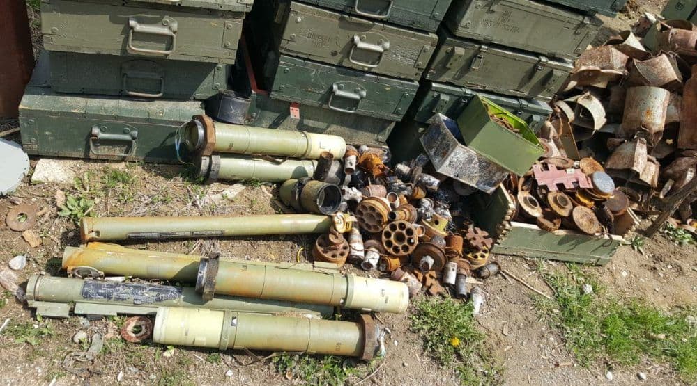 Uništeno preko 12 tona ubojnih sredstava Uništeno preko 12 tona ubojnih sredstava