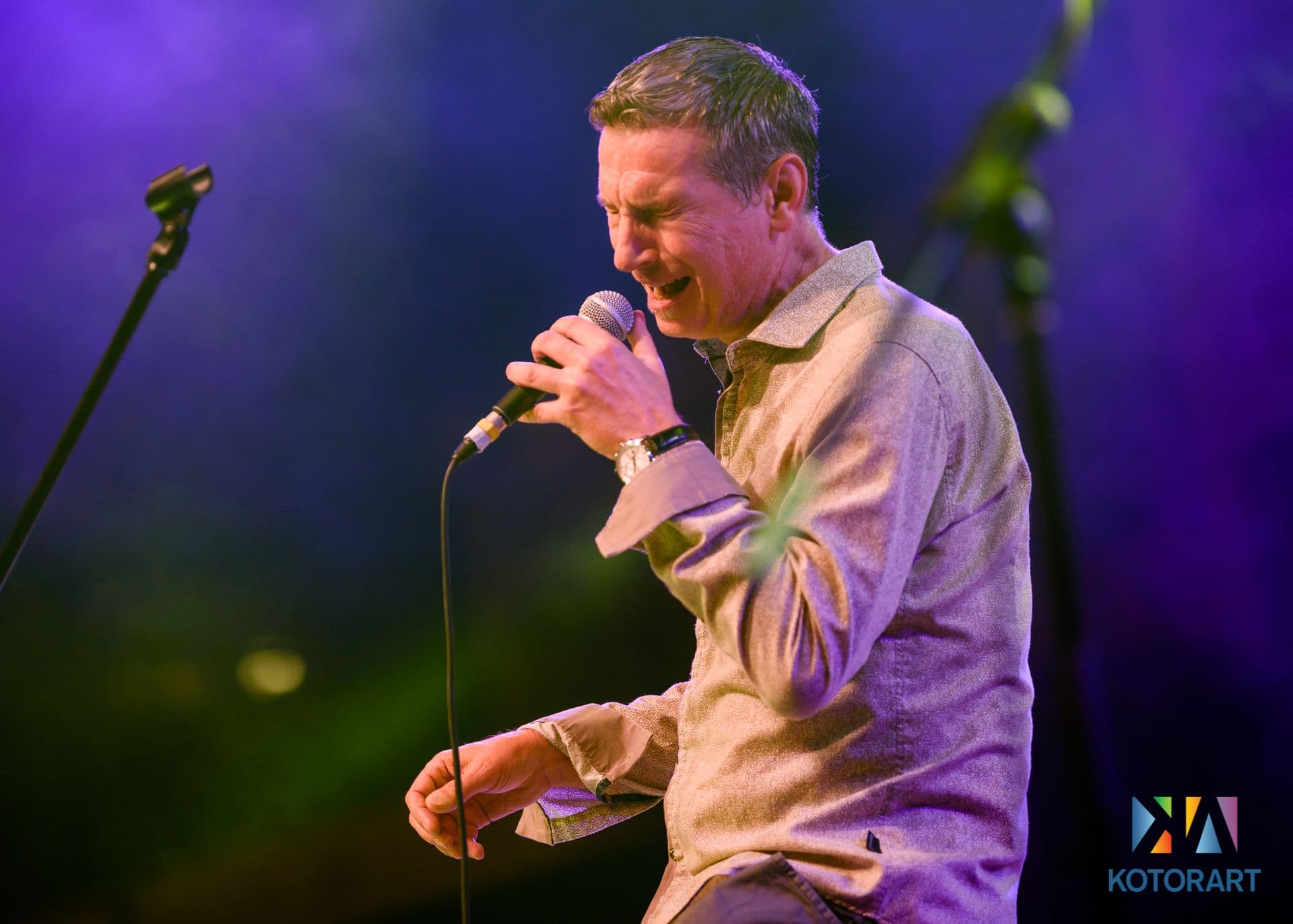 Massimo Savić sinoć na KotorArtu Massimo Savić sinoć na KotorArtu