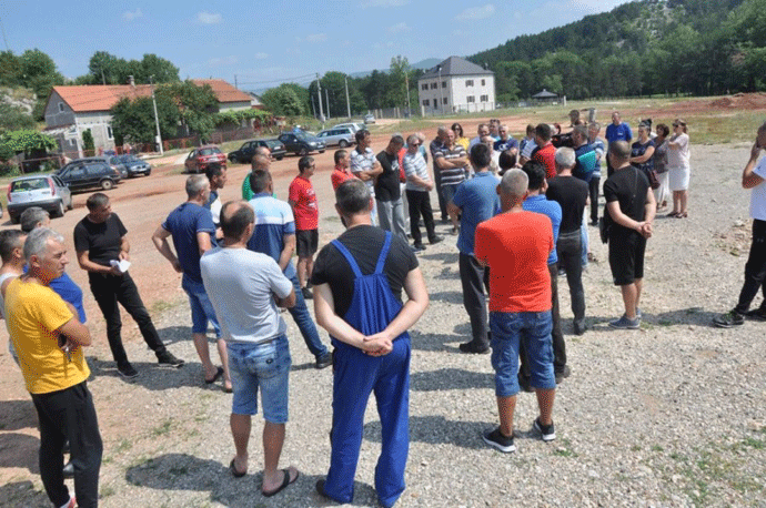 Bivši rudari najavili radikalizaciju protesta Mina
