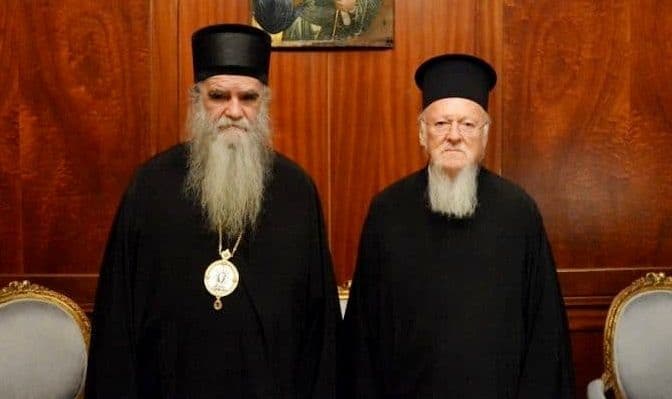 „Amfilohije pravda svoga prijatelja Vartolomeja, u dilu je oko Crnogorske crkve” „Amfilohije pravda svoga prijatelja Vartolomeja, u dilu je oko Crnogorske crkve”