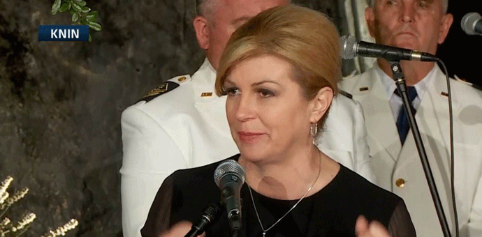 Grabar Kitarović: Grizla me savjest što nisam uzela pušku i otišla na bojište Foto: N1