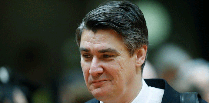 Milanović: HDZ je kartel Foto: EPA/Olivier Hoslet