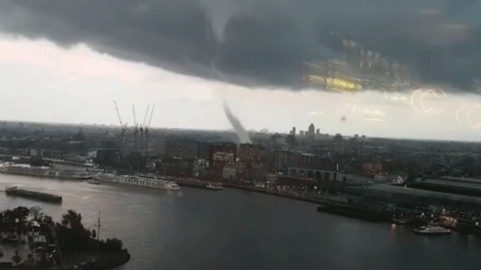 (VIDEO) Tornado u Amsterdamu (VIDEO) Tornado u Amsterdamu