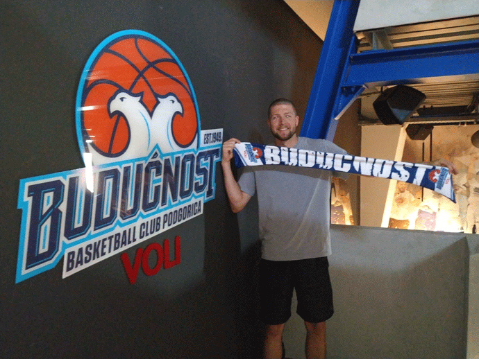 Skot Vud stigao u Podgoricu Foto: KK Budućnost Voli