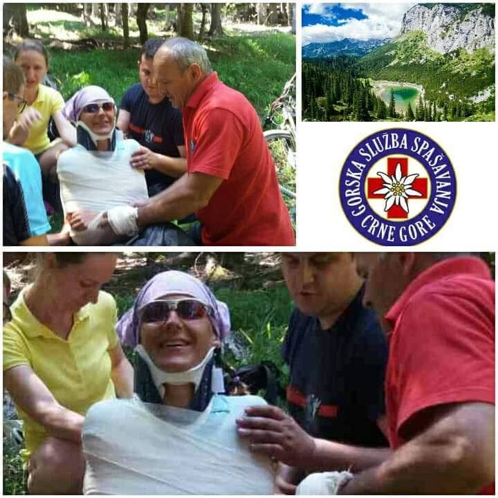 Akcija spašavanja na Durmitoru: Povrijeđena žena Akcija spašavanja na Durmitoru: Povrijeđena žena