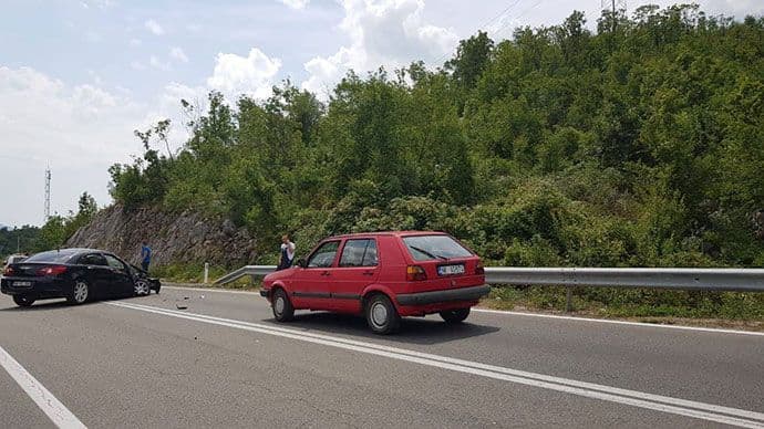 Udes u blizini tunela Budoš Udes u blizini tunela Budoš