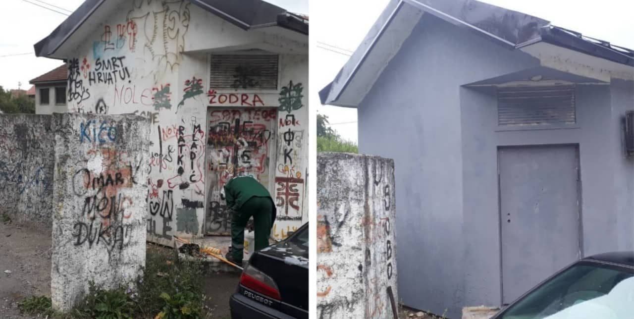 Smolović naredio uklanjanje spornog grafita u Bijelom Polju, što je i učinjeno Smolović naredio uklanjanje spornog grafita u Bijelom Polju, što je i učinjeno