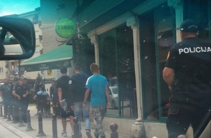 Potezali pištolje u centru Bijelog Polja Foto: Vijesti iz Bijelog Polja