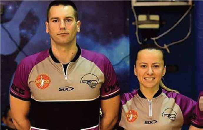 Crnogorske sudije sa FIBA licencom Mladen Lučić i Ivana Radinović