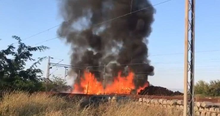 Bukte požari u predgrađima Skoplja Bukte požari u predgrađima Skoplja