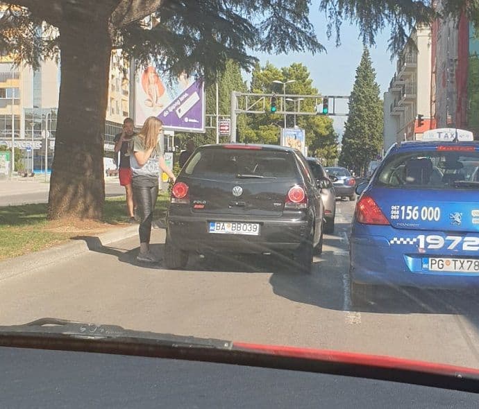 Lančani sudar kod stadiona pod Goricom Lančani sudar kod stadiona pod Goricom