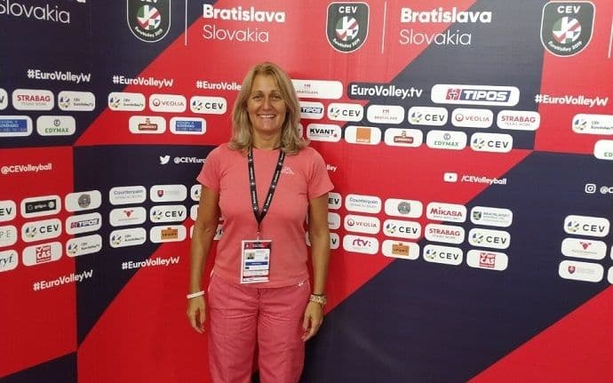 Sonja Simonovska na Evropskom prvenstvu za odbojkašice Sonja Simonovska na Evropskom prvenstvu za odbojkašice