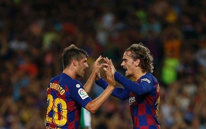 Grizman nadoknadio odsustvo Mesija i Suareza Grizman nadoknadio odsustvo Mesija i Suareza