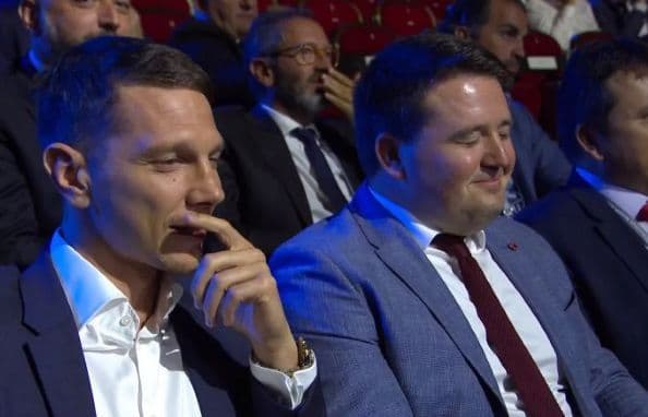 Urnebesna reakcija predstavnika Slavije Prag na žrijebu za LŠ Urnebesna reakcija predstavnika Slavije Prag na žrijebu za LŠ