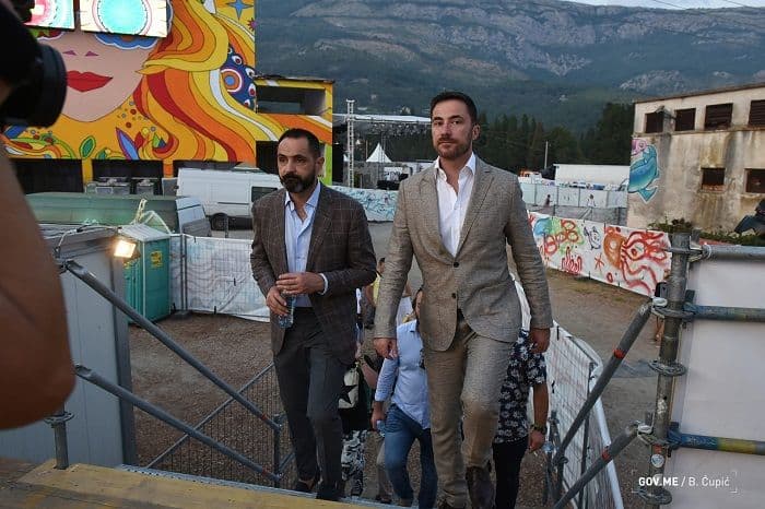 FOTO: Bogdanović i Radulović obišli Sea Dance FOTO: Bogdanović i Radulović obišli Sea Dance