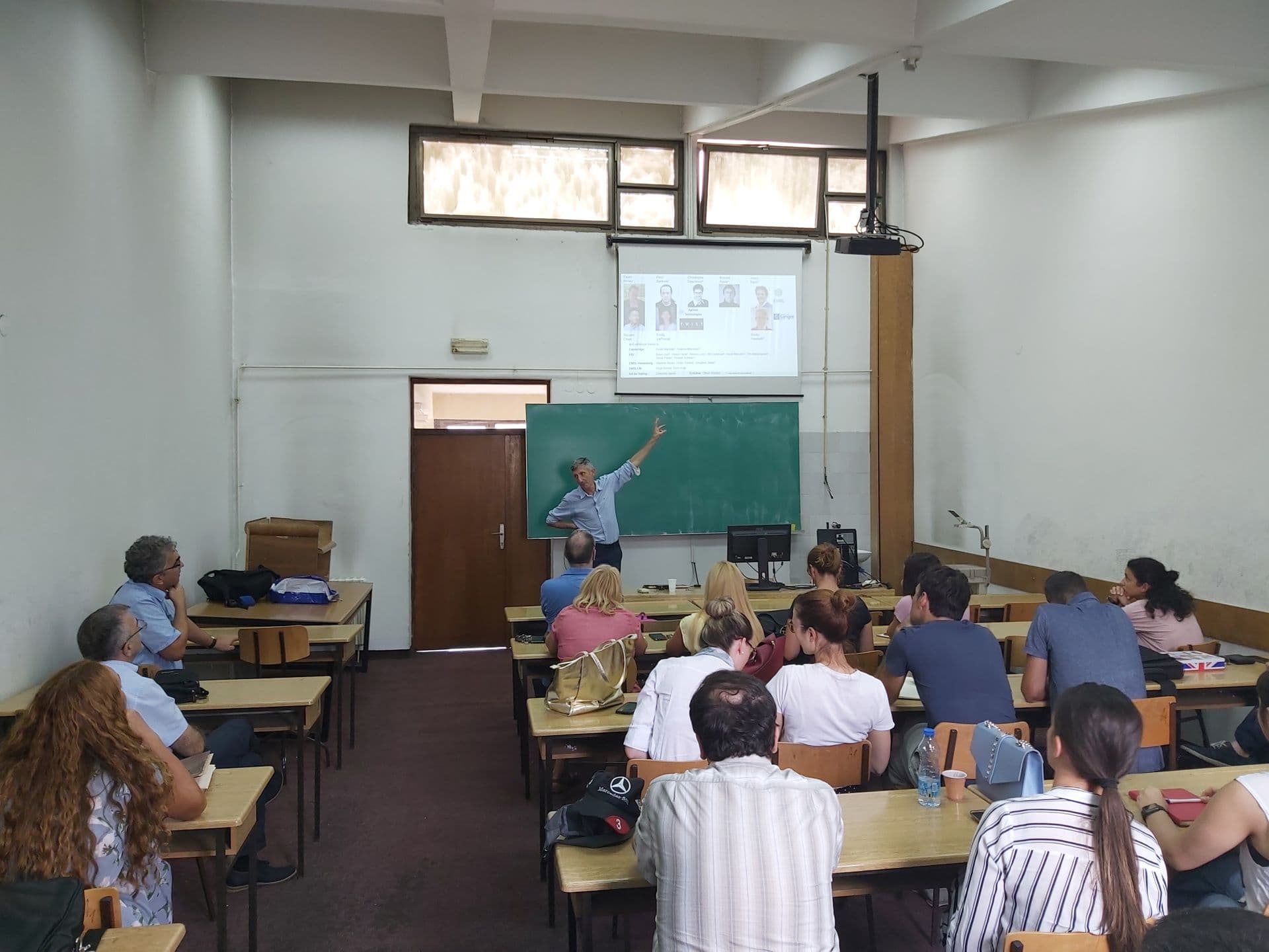 Profesor Nik Goldman sa Evropskog Instituta za Bioinformatiku održao predavanje studentima Profesor Nik Goldman sa Evropskog Instituta za Bioinformatiku održao predavanje studentima