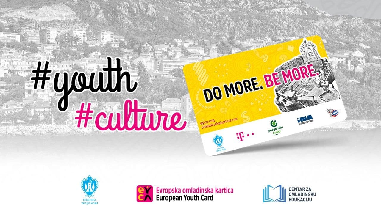 Besplatna Evropska omladinska kartica za mlade Novljane Besplatna Evropska omladinska kartica za mlade Novljane