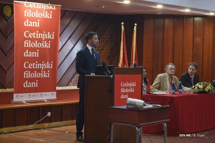 Otvoreni drugi Cetinjski filološki dani (VIDEO) Otvoreni drugi Cetinjski filološki dani (VIDEO)