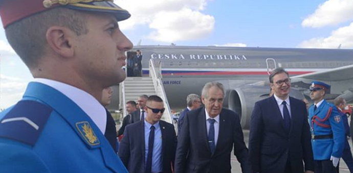 Zeman: Volim Srbiju i srpski narod, ali ne i Kosovo Foto: @buducnostsrbijeav