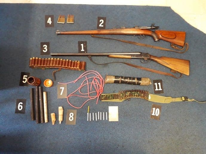 Danilovgrad: Oduzeto oružje, municija, eksploziv… Danilovgrad: Oduzeto oružje, municija, eksploziv…