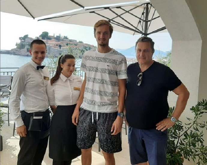 Četvrti teniser svijeta uživa u Budvi Foto: Instagram