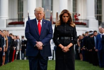 Melanija neće posjetiti Trampa u bolnici Donald i Melanija Tramp