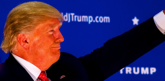 Tramp: Narandžast sam zbog sijalica Foto: Photo via marcn