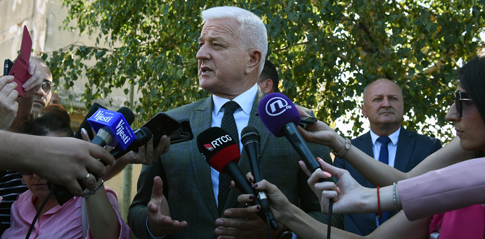 Marković na kraju posjete Nikšiću: Ovdje se vidi napredak na svakom mjestu Foto: gov.me/B. Ćupić