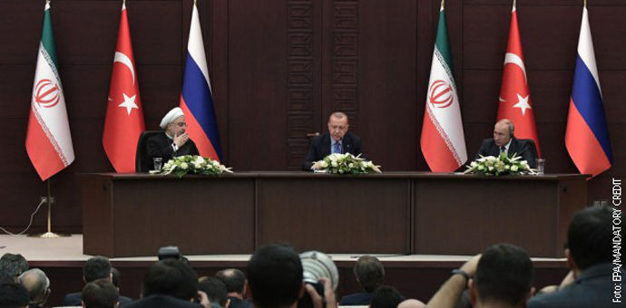 Putin, Erdogan i Rohani: Formirati odbor za izradu novog ustava Sirije Foto: EPA