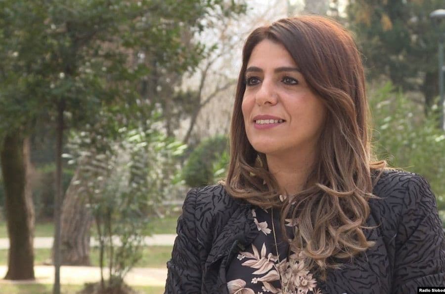 Ništa me neće spriječiti da se borim Fana Delija, fotografija Radio Slobodna Evropa RFE/RL