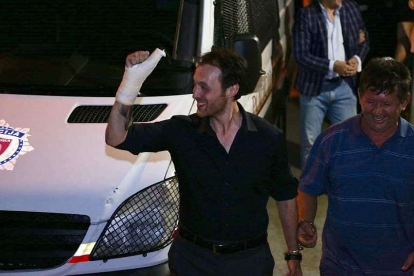 Milačić, Dajković i Vlahović ponovo uhapšeni nakon suđenja Milačić, Dajković i Vlahović ponovo uhapšeni nakon suđenja