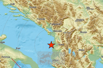 Zemljotresi u Albaniji, treslo i u Crnoj Gori Foto: Screenshot