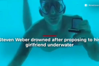 Zaprosio djevojku, pa se utopio Zaprosio djevojku, pa se utopio