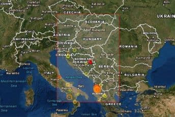 Novi zemljotres u BiH Foto: EMSC