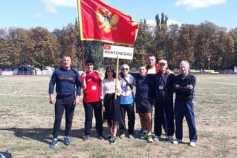 Crnogorski atletski veterani osvojili devet medalja Crnogorski atletski veterani osvojili devet medalja