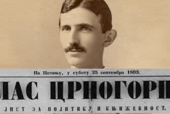 Glas Crnogorca 1893. godine: Tesla je Crnogorac Glas Crnogorca 1893. godine: Tesla je Crnogorac