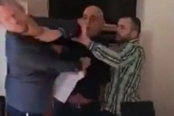 Pojavio se snimak tuče u prostorijama Fudbalskog saveza RS Pojavio se snimak tuče u prostorijama Fudbalskog saveza RS