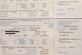 Računi za vodu u 36 kvadrata nam stižu kao da imamo olimpijski bazen Računi za vodu u 36 kvadrata nam stižu kao da imamo olimpijski bazen