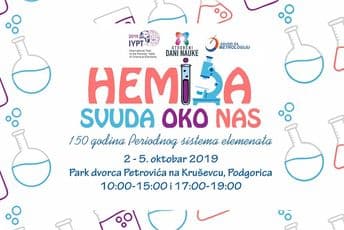 Radionice "Hemija svuda oko nas" početkom oktobra u parku Dvorca Petrovića Radionice "Hemija svuda oko nas" početkom oktobra u parku Dvorca Petrovića