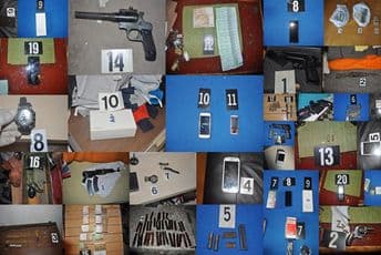 Pogledajte što je pronađeno u stanu osumnjičenog za ubistvo Vučkovića Foto: Uprava policije