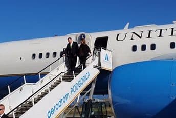 Pompeo doputovao u Crnu Goru (Video) Pompeo doputovao u Crnu Goru (Video)