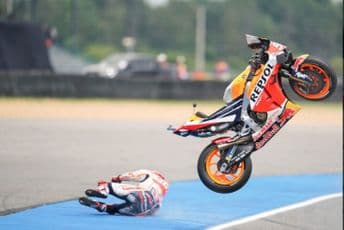 Moto GP šampion u bolnici nakon pada Foto: Tviter